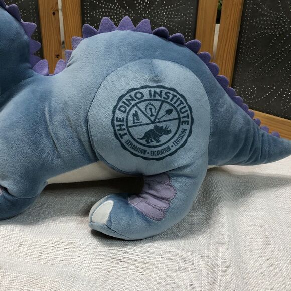 Disney Animal Kingdom Aladar Dinoland Dino Institute Blue Iguanodon 20” Plush - Picture 5 of 12